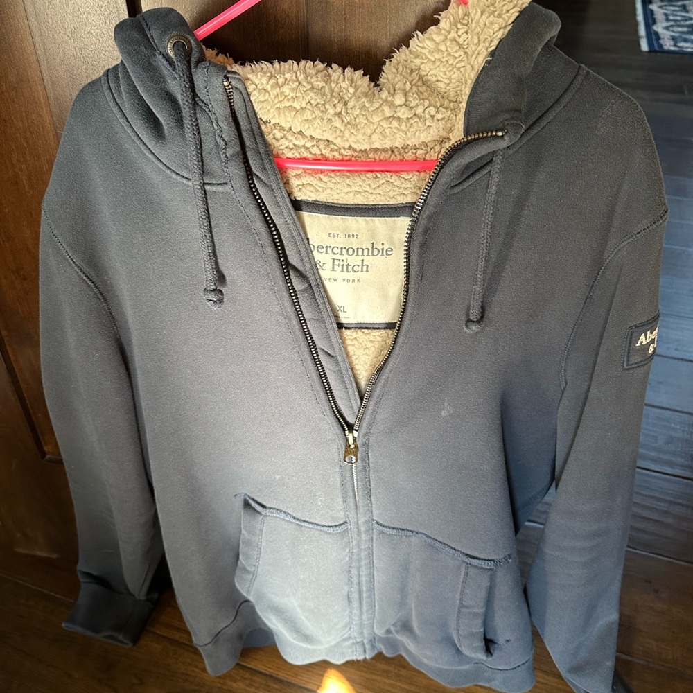 Xl Abercrombie coat hoodie